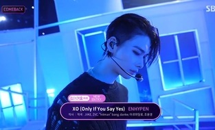 HIGHER, 주간 SBS인기가요 핫스테이지 1위 ‘엔하이픈’ 발표